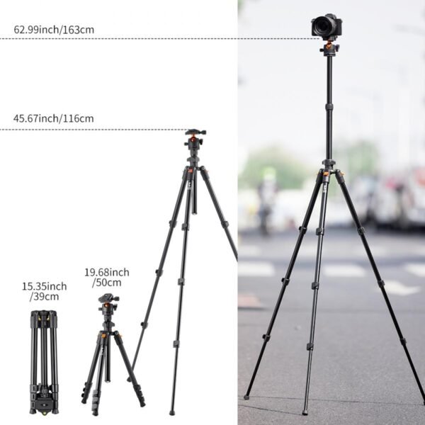 K&F Concept tripod kamera travel vlog portable dslr