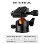 K&F Concept tripod kamera travel vlog portable dslr