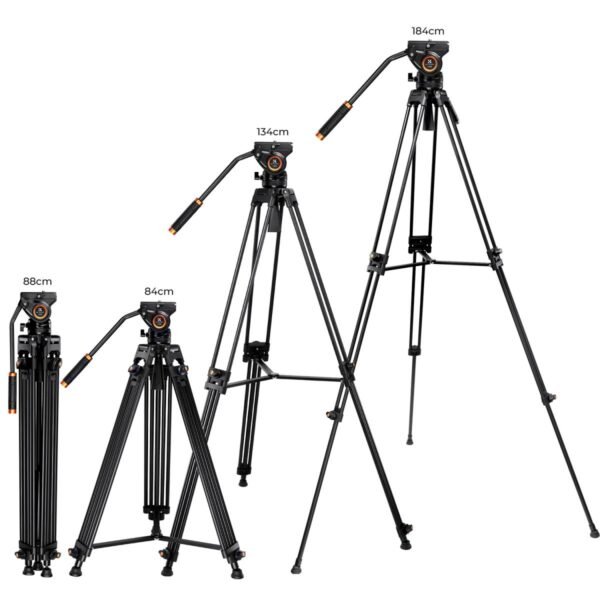 K&F Concept tripod video aluminum professional