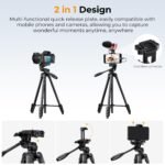 K&F Concept tripod travel ringan