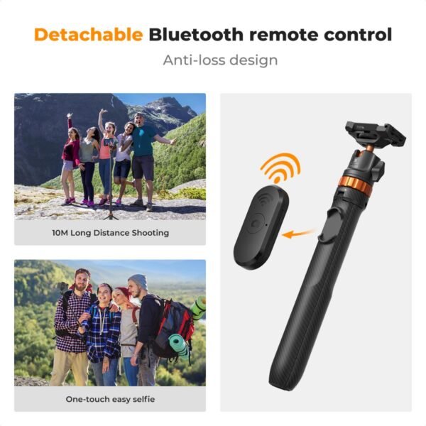 Distributor Lensa dan Aksesoris Fotografi Digital Pratama Retailindo K&F Concept tripod selfie stick bluetooth gopro adapter