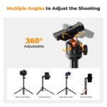 K&F Concept tripod selfie stick bluetooth gopro adapter