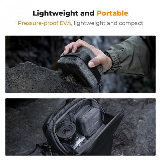 K&F Concept Hard Shell Lens Filter Bag 10 Pockets Holder
