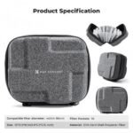 K&F Concept Hard Shell Lens Filter Bag 10 Pockets Holder