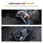 K&F Concept 10 Pockets Hard Shell Lens Filter Bag Up to 82mm