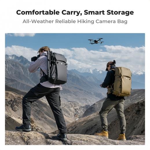 K&F Concept Camera Bag Backpack 40L Star Wander05 (champagne) Backpack 40L S05
