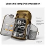 K&F Concept Camera Bag Backpack 40L Star Wander05 (champagne) Backpack 40L S05