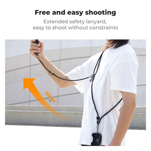 Distributor Lensa dan Aksesoris Fotografi Digital Pratama Retailindo K&F CONCEPT Necklace Strap for Osmo Pocket 3 - Multifunctional Hanging Rope for Smartphones