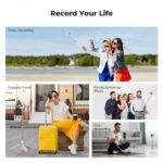 K&F Concept Self Open Selfie Stick - Selfie Stick Tripod with Rechargeable Bluetooth Remote Control