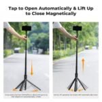 K&F Concept Selfie Stick - Auto Open & Close Phone Tripod Stand 360° Rotatable Selfie Stick with 9 Button Bluetooth Remote