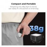 K&F Concept Magnetic Mini Light for DJI Osmo Pocket 3 - 1W USB C Rechargeable Auxiliary LED Fill Lighting