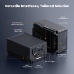 K&F Concept V Mount Battery 99Wh 6700mAh V-Mount Battery with PD 100W USB-C Fast Charging