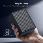 K&F Concept V Mount Battery 99Wh 6700mAh V-Mount Battery with PD 100W USB-C Fast Charging