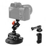 K&F Concept Tripod 4.5" Suction Cup Camera Mount with Double Ball Head Magic Arm
