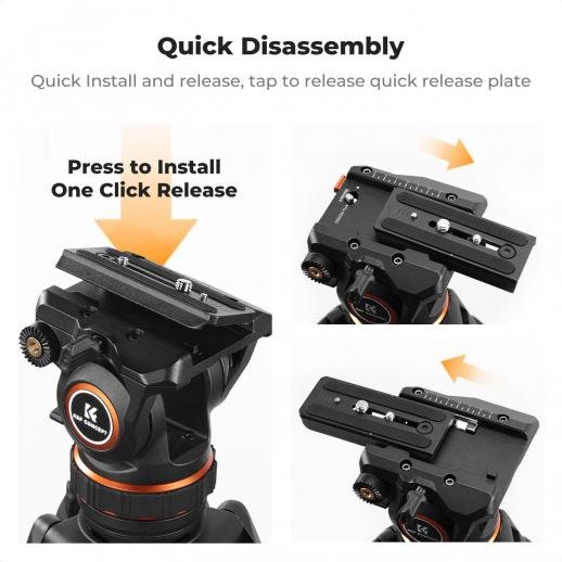 K&F Concept Tripod Ball Head BV50