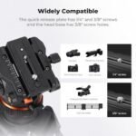 K&F Concept Tripod Ball Head BV50