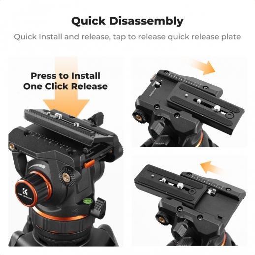 K&F Concept Tripod Ball Head BV60