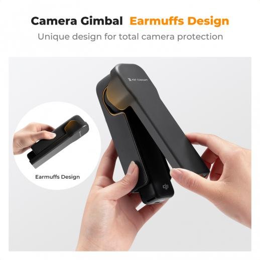 Distributor Lensa dan Aksesoris Fotografi Digital Pratama Retailindo K&F Concept Gimbal Protective Cover Lid Compatible with DJI Osmo Pocket 3 Creator Combo, Portable Hard Case with Soft Lining, Pocket 3 Accessories