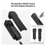 K&F Concept Gimbal Protective Cover Lid Compatible with DJI Osmo Pocket 3 Creator Combo, Portable Hard Case with Soft Lining, Pocket 3 Accessories