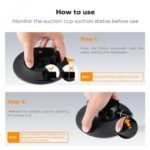 K&F Concept 6" Suction Cup Camera Mount with Magic Arm
