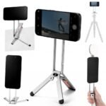 K&F Concept Magnetic Phone Tripod Stand (Silver)