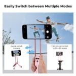 K&F Concept Magnetic Phone Tripod Stand (Pink)
