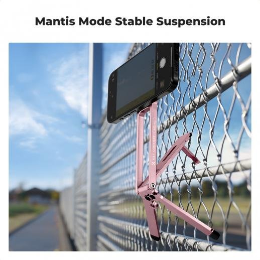 K&F Concept Magnetic Phone Tripod Stand (Pink)