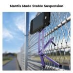 K&F Concept Magnetic Phone Tripod Stand (Purple)