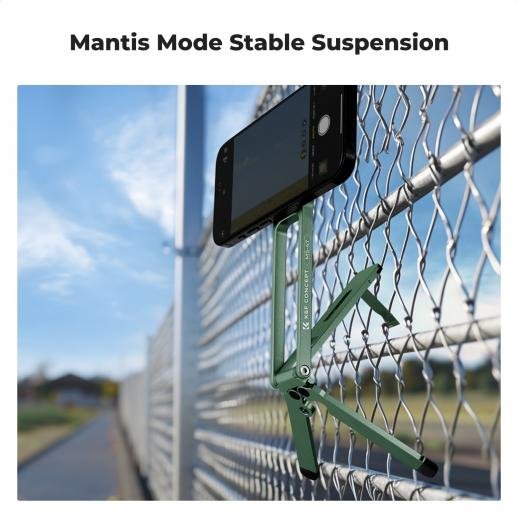 K&F Concept Magnetic Phone Tripod Stand (Green)