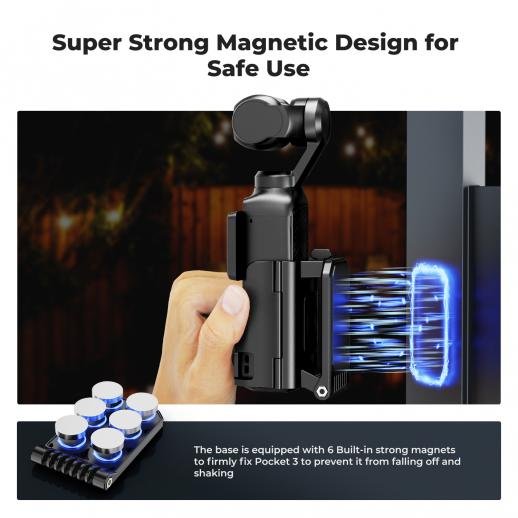 Magnetic Mount For DJI Osmo Pocket 3