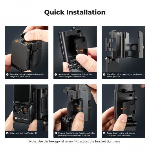 Magnetic Mount For DJI Osmo Pocket 3