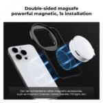 K&F Concept 6.1 inch Magnetic Lens Filter Mount Adapter Compatible with iPhone and 67mm Threaded Filters