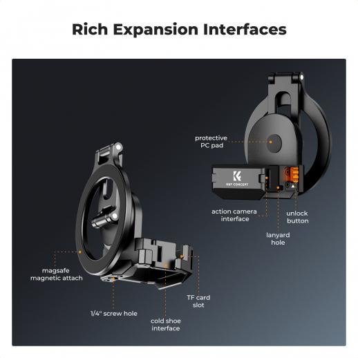 Pocket 3 Aluminum Alloy Magnetic Expansion Frame