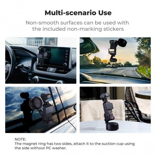 K&F Concept Electric Vaccum Mount for DJI Osmo Pocket 3
