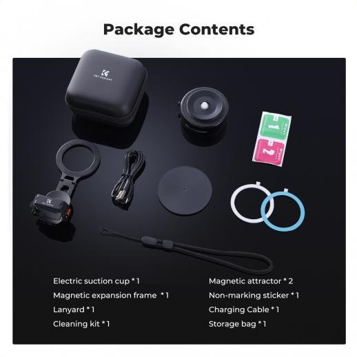 K&F Concept Electric Vaccum Mount for DJI Osmo Pocket 3
