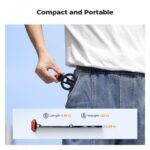 K&F Concept Magnetic Metal Phone Mount with Cold Shoe | Adjustable Rotatable Phone Holder for iPhone 16/15/14/13 Series, Camera Monitoring, Tripod & Stabilizer