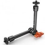 K&F Concept 9.8" Magic Arm Camera Mount with Dual 360° Ball Heads & 1/4" Screw for DSLR, Monitor, LED Light, Flash, Microphone & Camera Cage