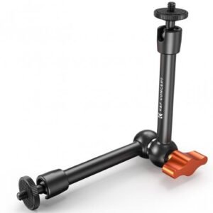 Distributor Lensa dan Aksesoris Fotografi Digital Pratama Retailindo K&F Concept 9.8" Magic Arm Camera Mount with Dual 360° Ball Heads & 1/4" Screw for DSLR, Monitor, LED Light, Flash, Microphone & Camera Cage