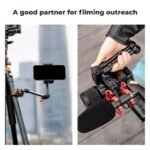 K&F Concept 9.8" Magic Arm Camera Mount with Dual 360° Ball Heads & 1/4" Screw for DSLR, Monitor, LED Light, Flash, Microphone & Camera Cage