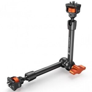 Distributor Lensa dan Aksesoris Fotografi Digital Pratama Retailindo K&F Concept 11" Magic Arm Camera Mount with Dual 360° Ball Heads | 1/4" Screw Articulating Friction Arm for Camera Monitor, LED Light & Camera Rig