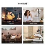 K&F Concept 37- 90cm C-Clamp Desktop Stand (2-Pack) Adjustable Camera & Phone