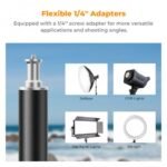 K&F Concept Light Stand for Photography 9.1ft/2.8M Portable Extendable Photo Video Tripod Stand