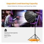 K&F Concept Light Stand for Photography 9.1ft/2.8M Portable Extendable Photo Video Tripod Stand