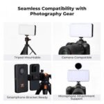 K&F CONCEPT RGB Video Light - 5000mAh Portable Camera Light