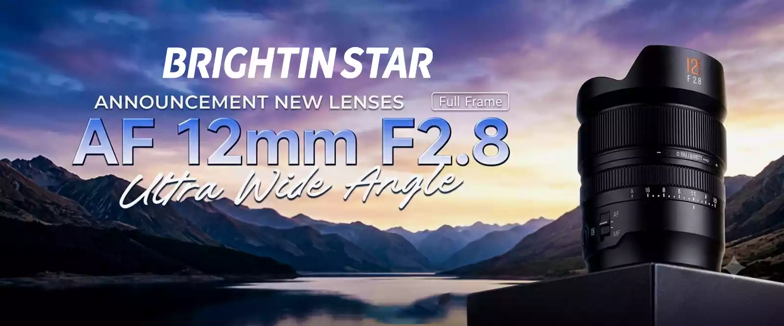 Distributor Lensa dan Aksesoris Fotografi Digital Pratama Retailindo 12mm f2,8 new lens banner