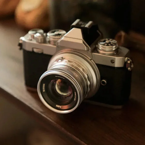 Brightin Star Lens MF 35mm F1.4 XF Silver Full-Frame