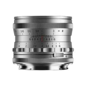Distributor Lensa dan Aksesoris Fotografi Digital Pratama Retailindo Brightin Star Lens MF 35mm F1.4 XF Silver Full-Frame