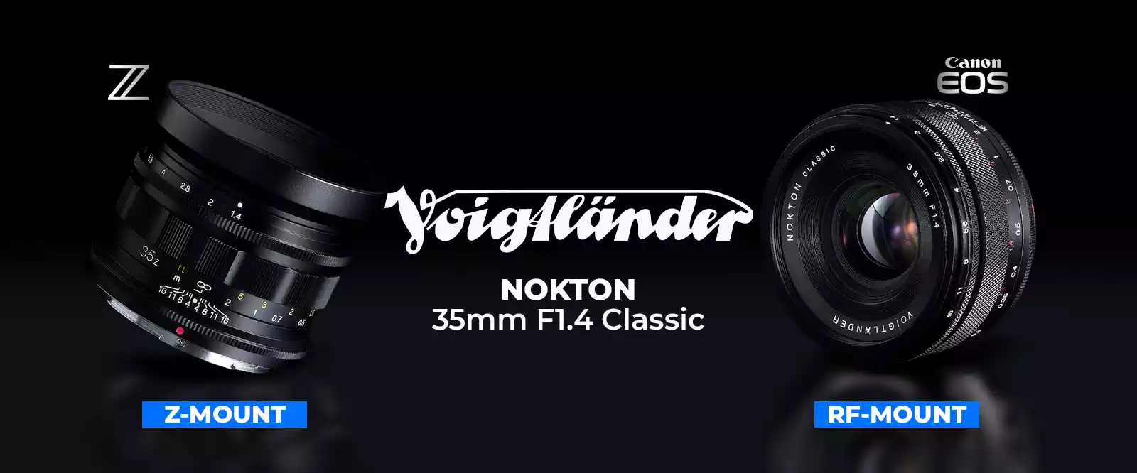 web banner VOIGTLANDER 35mm f1.4 classic rf_z-mount