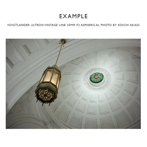 Voigtlander Lens 35mm f2.0 Aspherical Ultron Type I Vintage Line for Leica M - Mount | Lensa Manual Focus