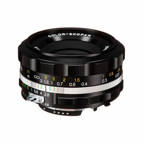 Distributor Lensa dan Aksesoris Fotografi Digital Pratama Retailindo Voigtlander Lens 28mm f2.8 SL-II S AIS (B) Color Skopar for Nikon AIS